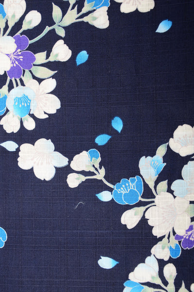 Japanese yukata kimono / D #147