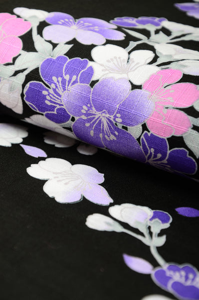 Japanese yukata kimono / D #148