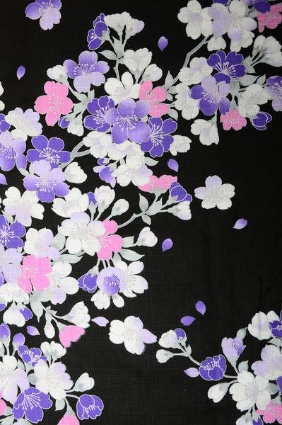 Japanese yukata kimono / D #148