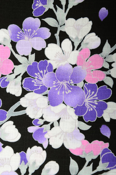 Japanese yukata kimono / D #148