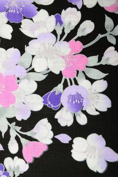 Japanese yukata kimono / D #148
