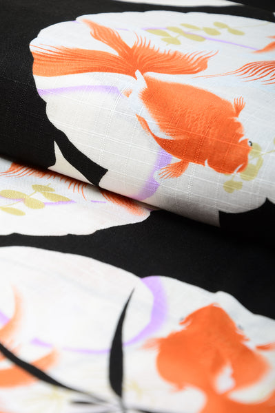 Japanese yukata kimono / D #150