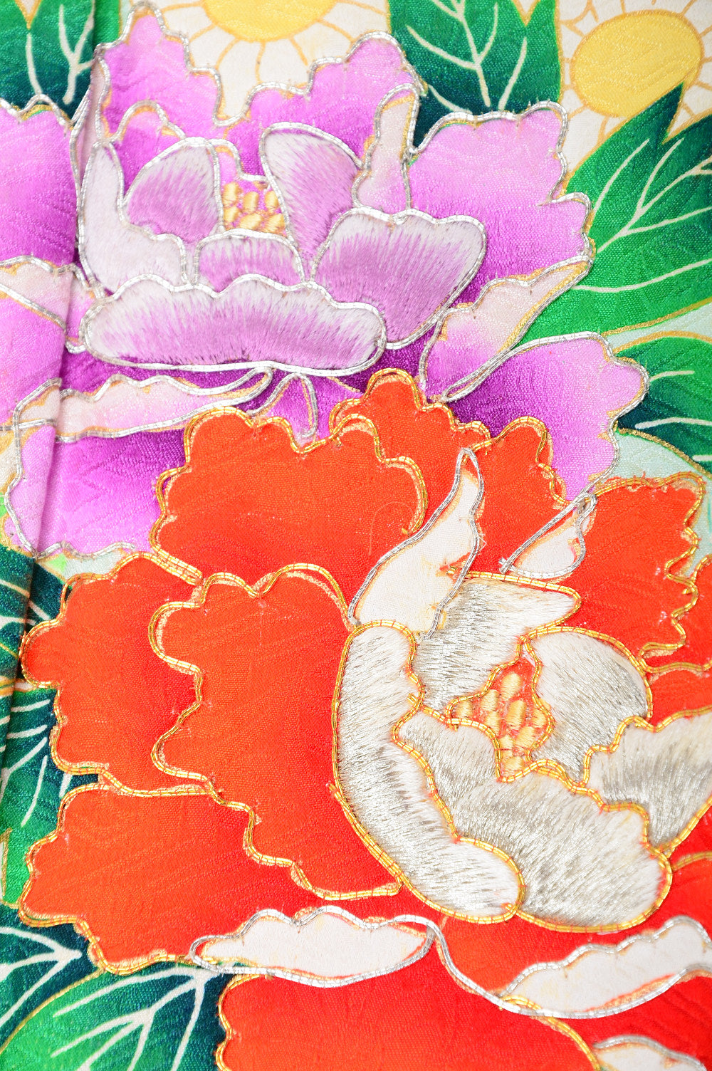 Long-sleeved kimono 6 items set / Furisode / FK#817