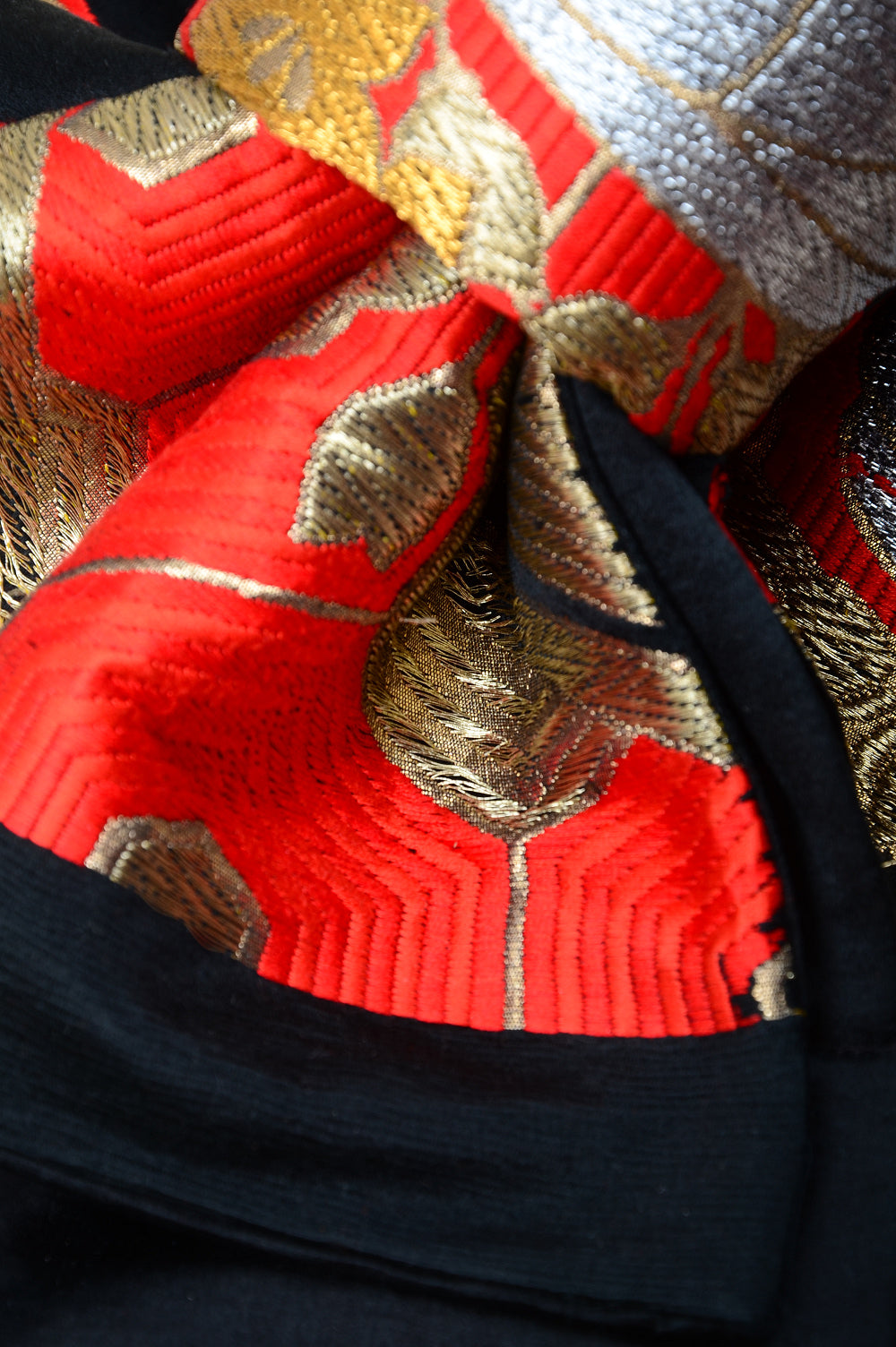 Long-sleeved kimono 6 items set / Furisode / FK#817