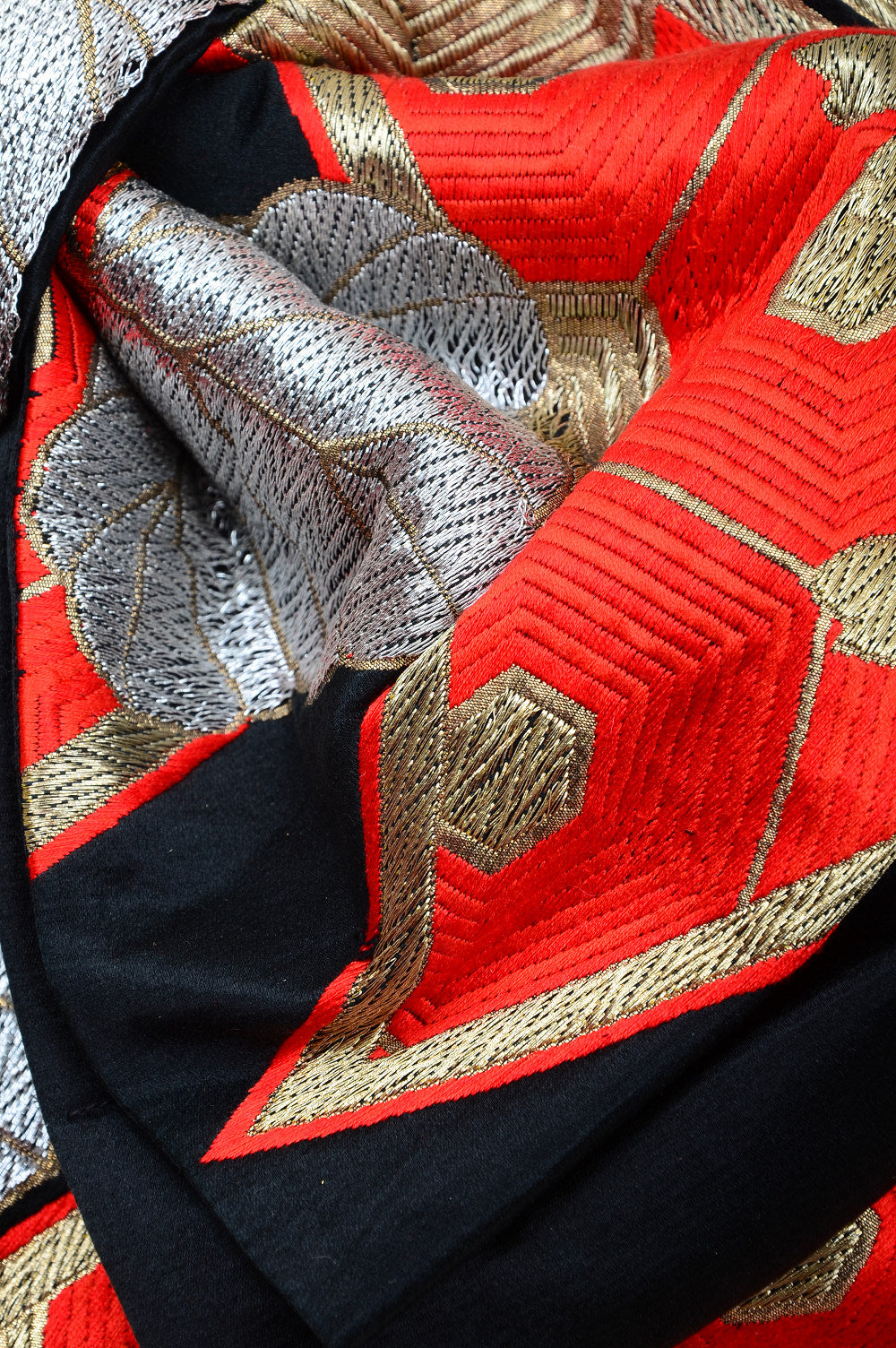 Long-sleeved kimono 6 items set / Furisode / FK#817