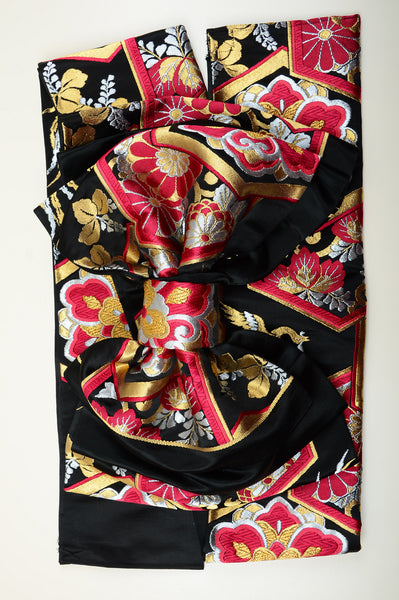 Long-sleeved kimono 6 items set / Furisode / FK#820