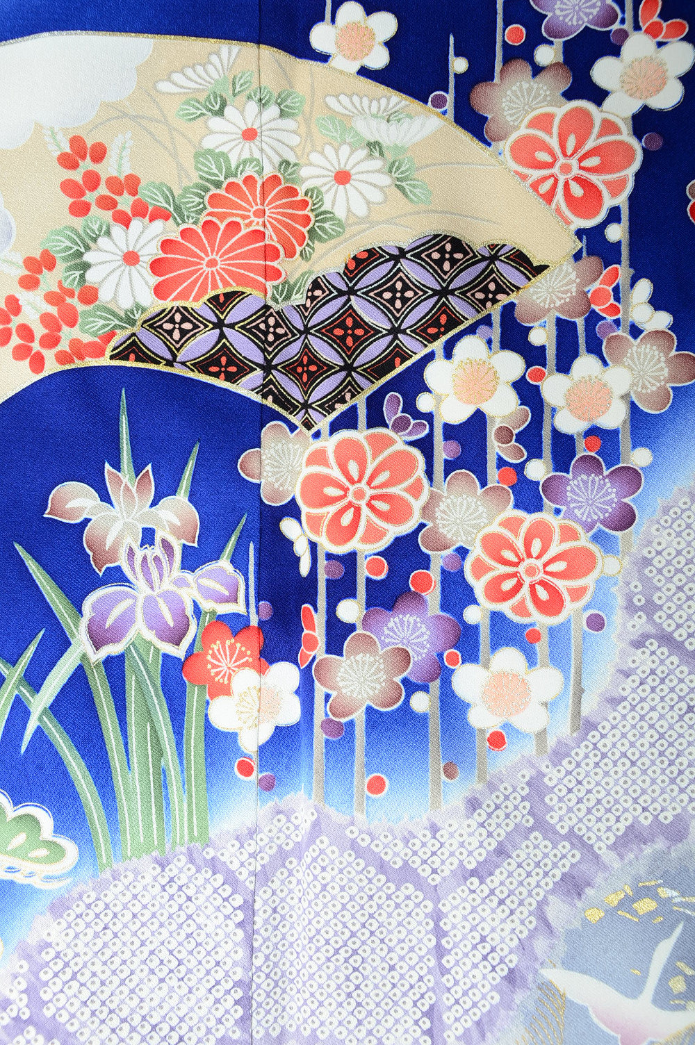 Long-sleeved kimono 6 items set / Furisode / FK#571