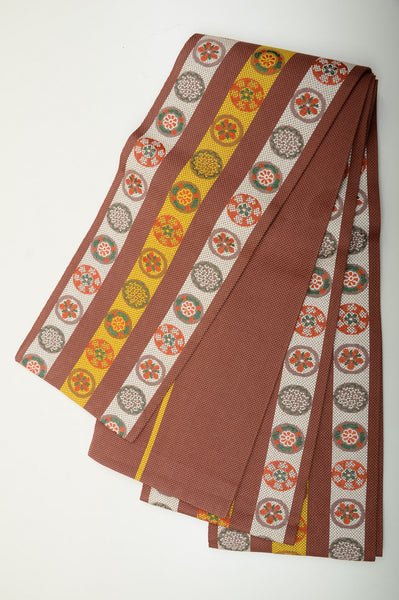 Woven & Dyed obi belt / HB #410