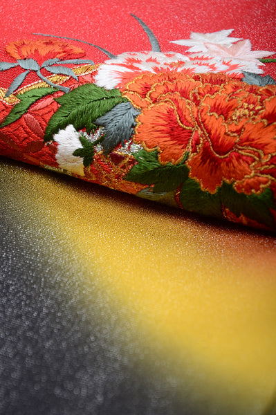 Long-sleeved kimono / Furisode / FK#908