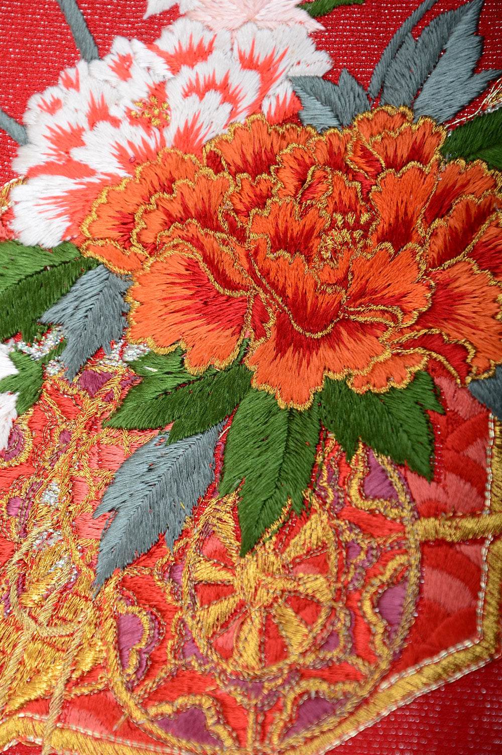 Long-sleeved kimono / Furisode / FK#908