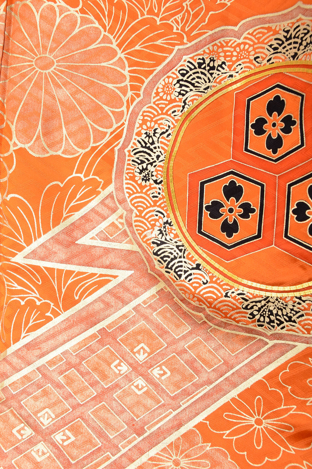 Long-sleeved kimono / Furisode / FK#929