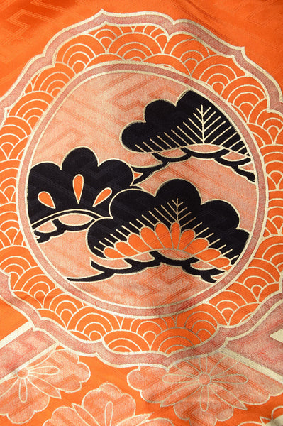 Long-sleeved kimono / Furisode / FK#929