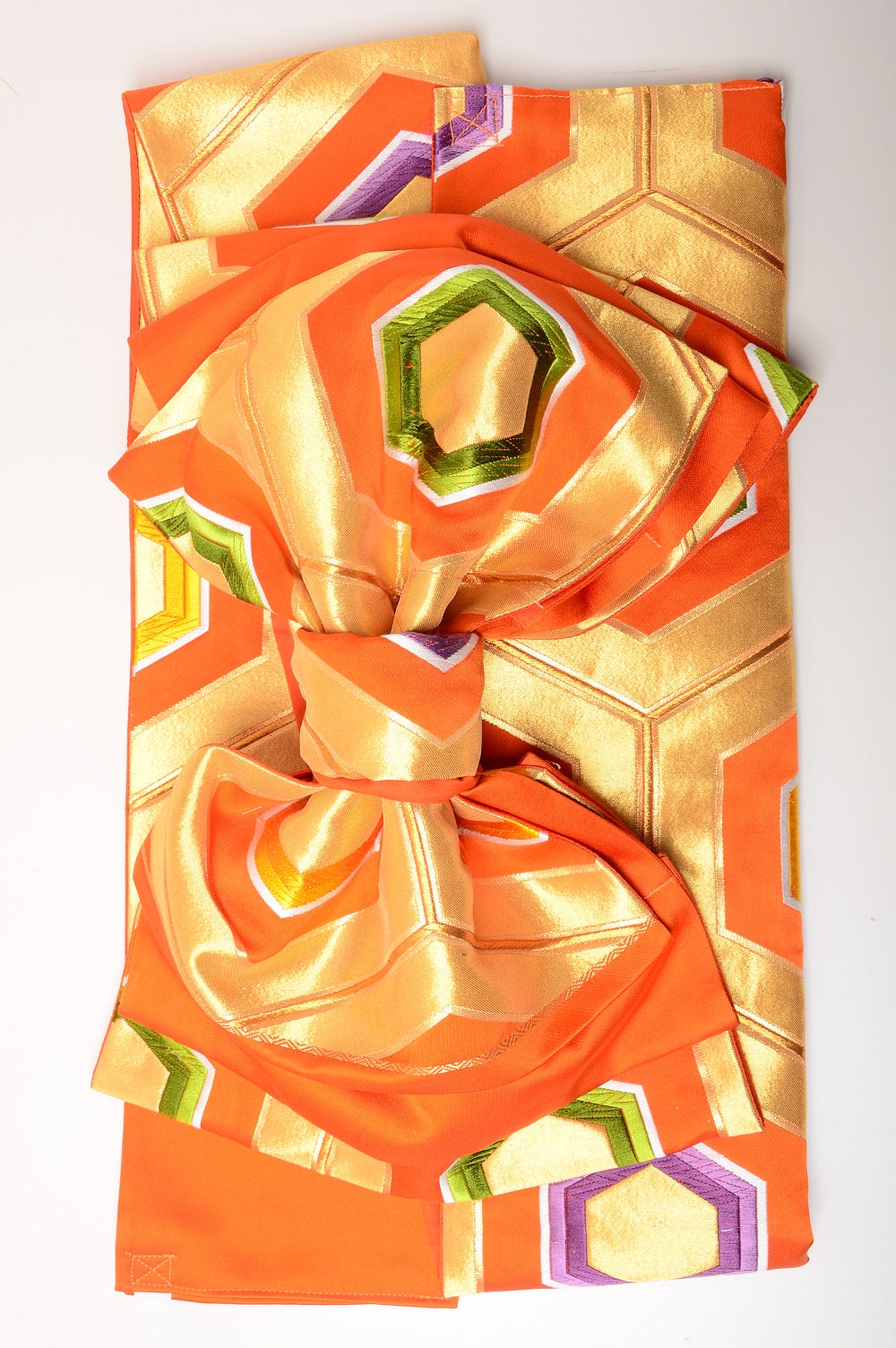 Long-sleeved kimono 6 items set / Furisode / FK#658