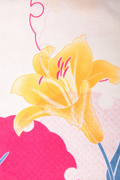 Japanese yukata kimono/ Plus size / P #209