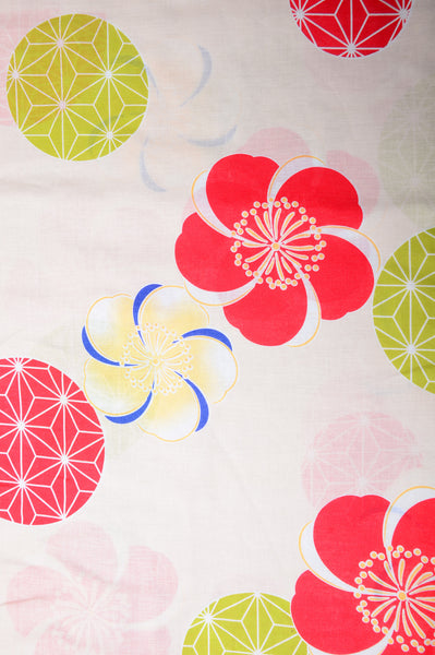 Japanese yukata kimono/ Plus size / P #217