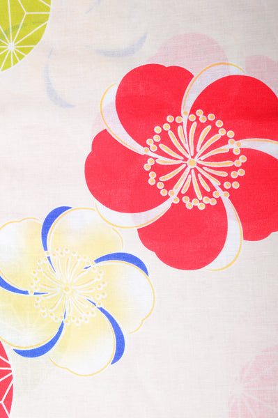 Japanese yukata kimono/ Plus size / P #217