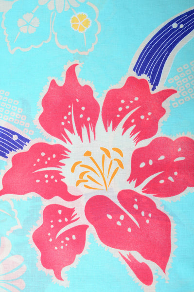 Japanese yukata kimono/ Plus size / P #223