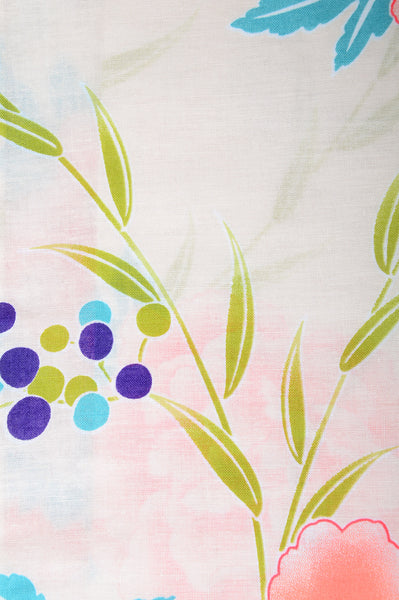 Japanese yukata kimono/ Plus size / P #232