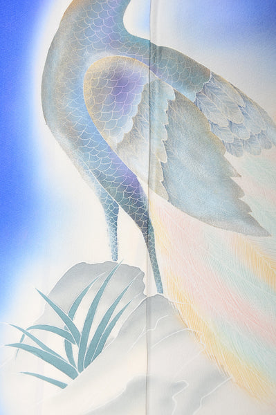 Long-sleeved kimono 6 items set / Furisode / FK#986