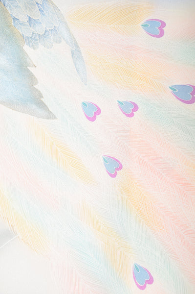 Long-sleeved kimono 6 items set / Furisode / FK#986