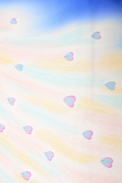 Long-sleeved kimono 6 items set / Furisode / FK#986