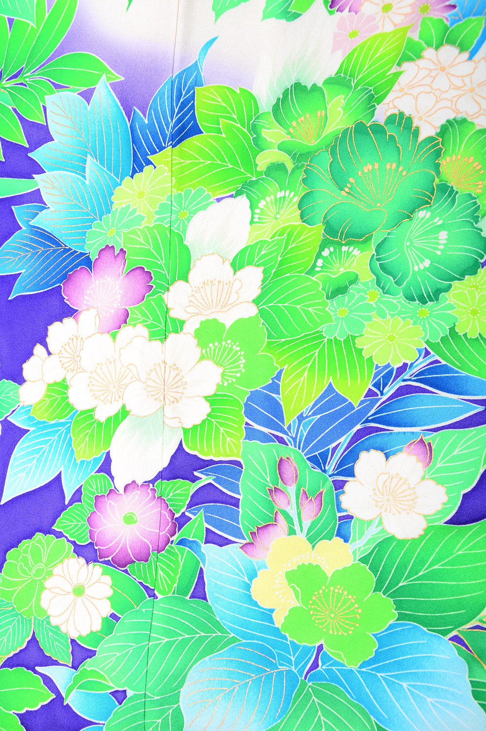 Long-sleeved kimono 6 items set / Furisode / FK#988