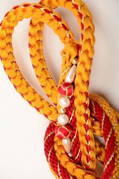 Long-sleeved kimono 6 items set / Furisode / FK#988