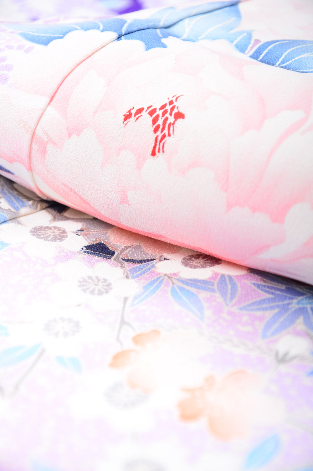 Long-sleeved kimono 6 items set / Furisode / FK#992