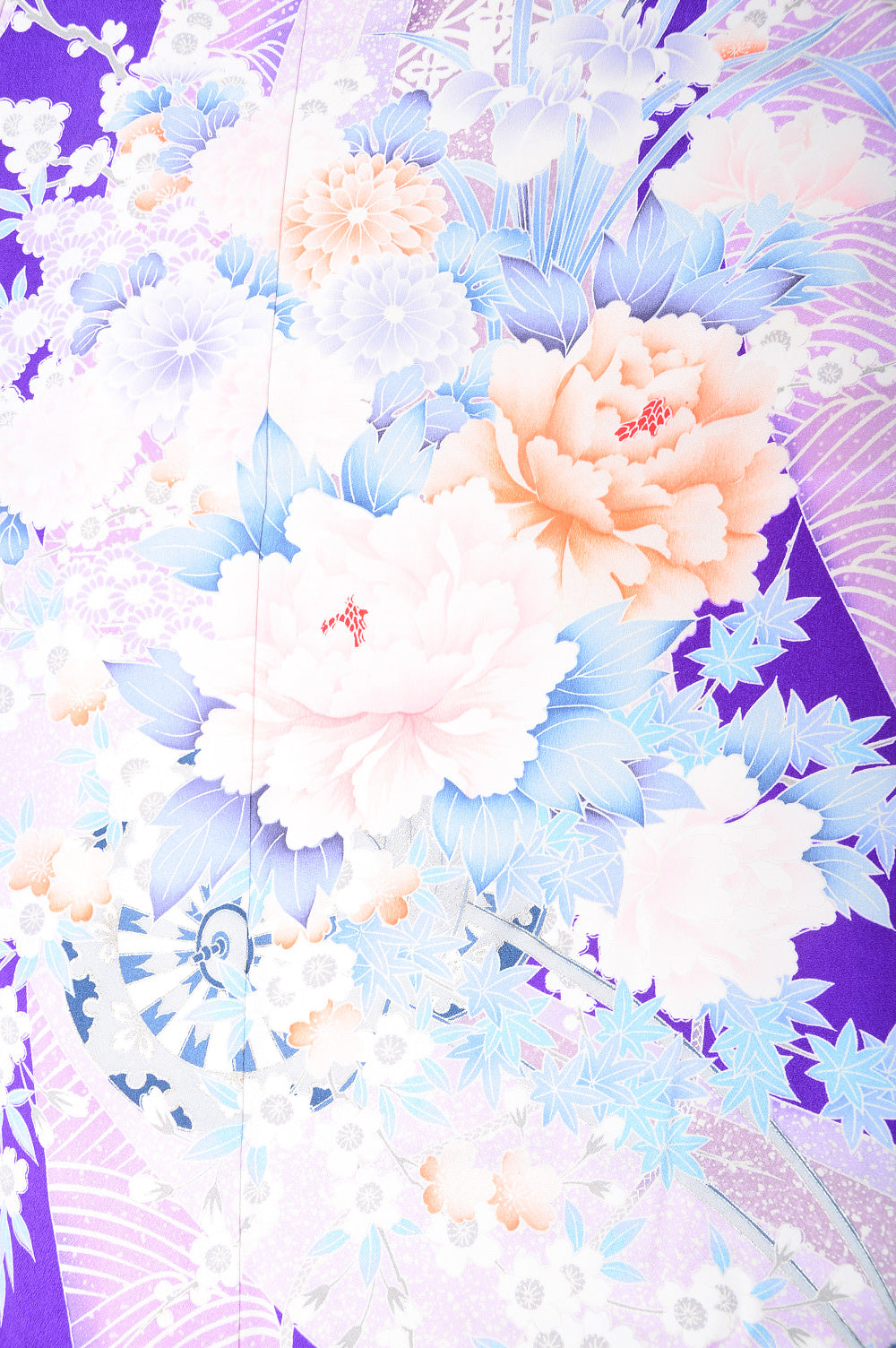 Long-sleeved kimono 6 items set / Furisode / FK#992