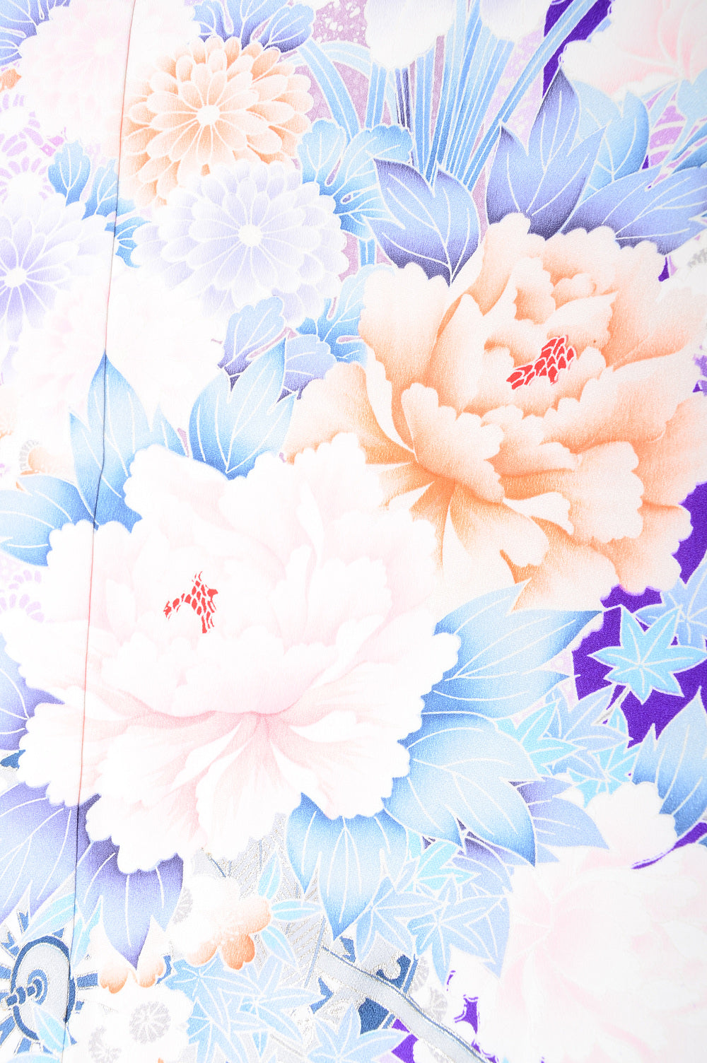 Long-sleeved kimono 6 items set / Furisode / FK#992