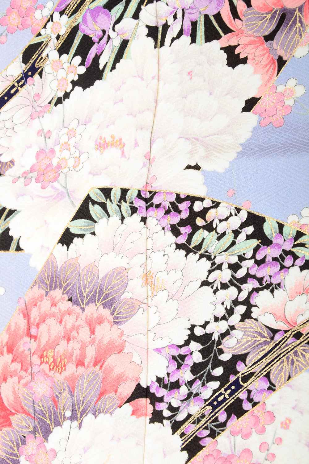 Long-sleeved kimono 6 items set / Furisode / FK#993