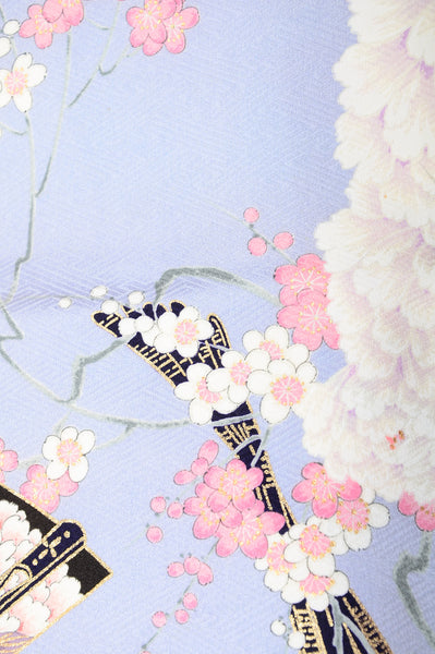 Long-sleeved kimono 6 items set / Furisode / FK#993