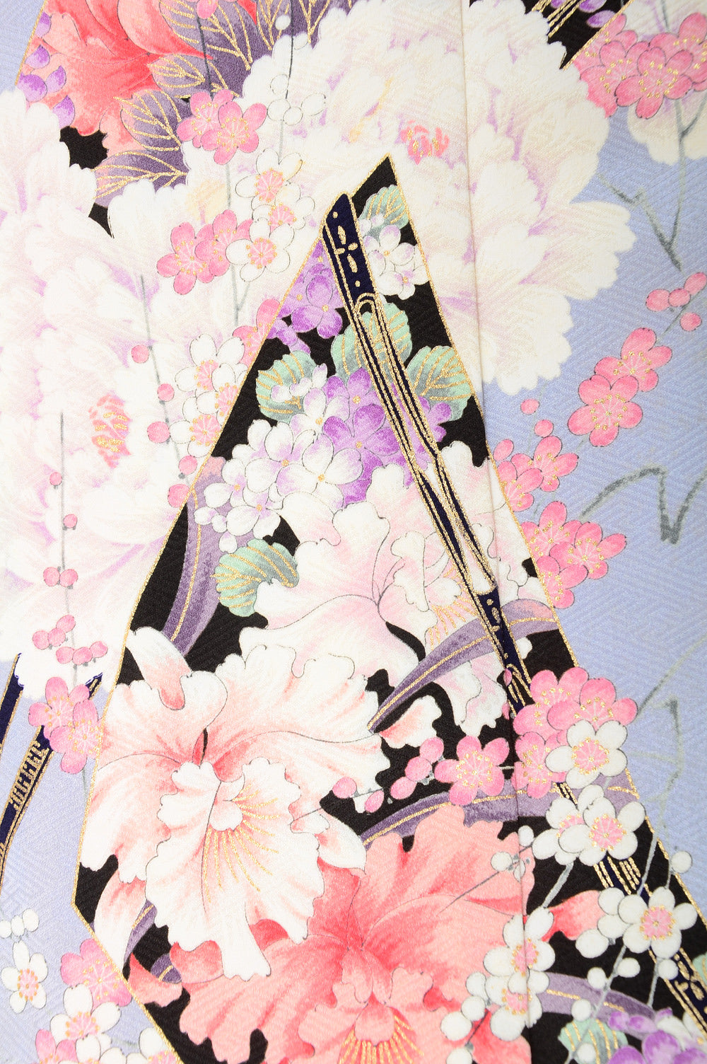 Long-sleeved kimono 6 items set / Furisode / FK#993