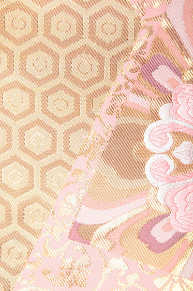 Long-sleeved kimono 6 items set / Furisode / FK#993