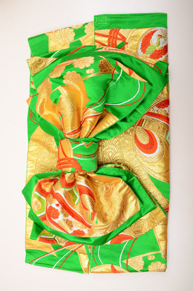 Long-sleeved kimono 6 items set / Furisode / FK#995