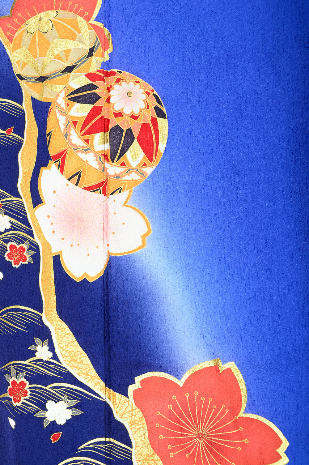 Long-sleeved kimono 6 items set / Furisode / FK#997
