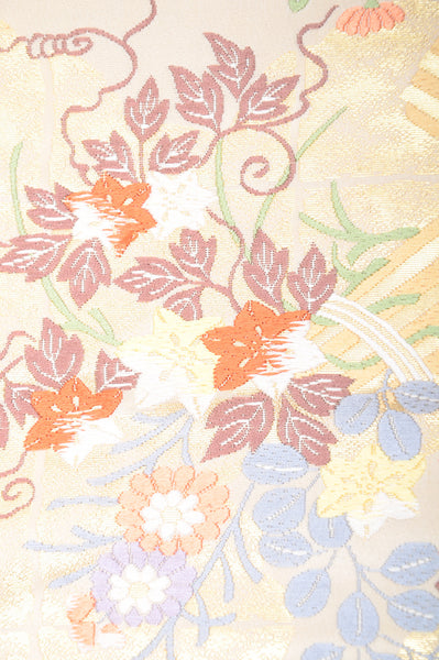 Long-sleeved kimono 6 items set / Furisode / FK#997