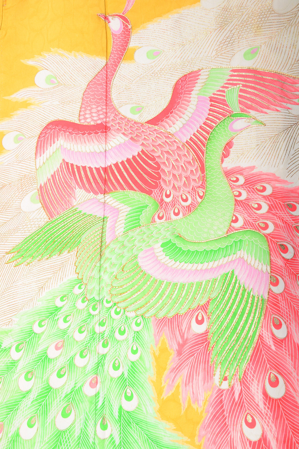 Long-sleeved kimono 6 items set / Furisode / FK#938