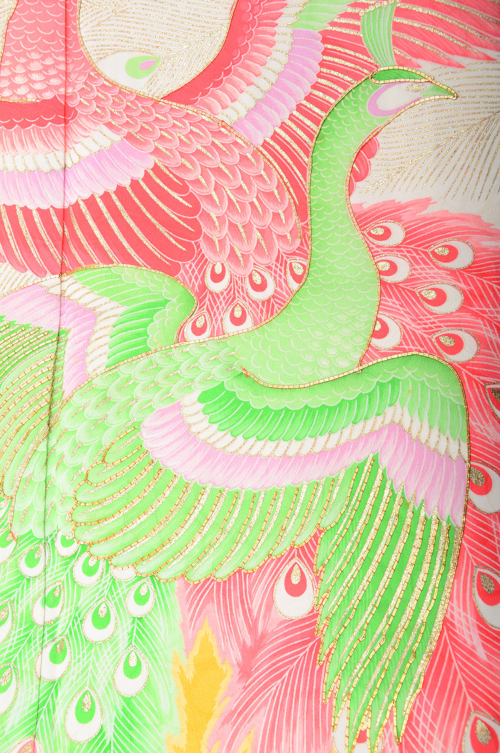 Long-sleeved kimono 6 items set / Furisode / FK#938