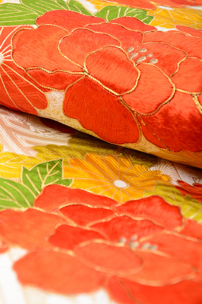 Long-sleeved kimono / Furisode / FK#855