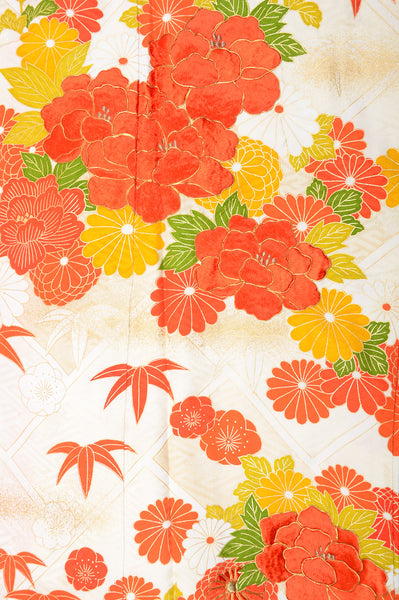 Long-sleeved kimono / Furisode / FK#855