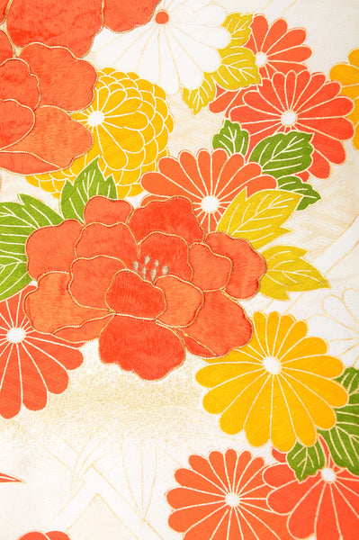 Long-sleeved kimono / Furisode / FK#855