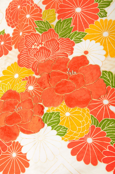 Long-sleeved kimono / Furisode / FK#855