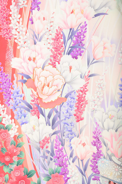 Long-sleeved kimono / Furisode / FK#884