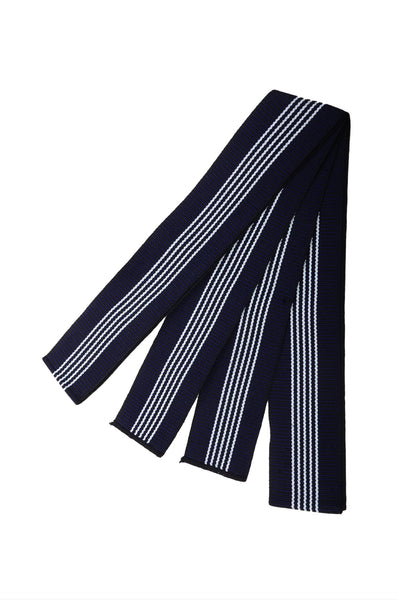 Obi belt in room / Indigo