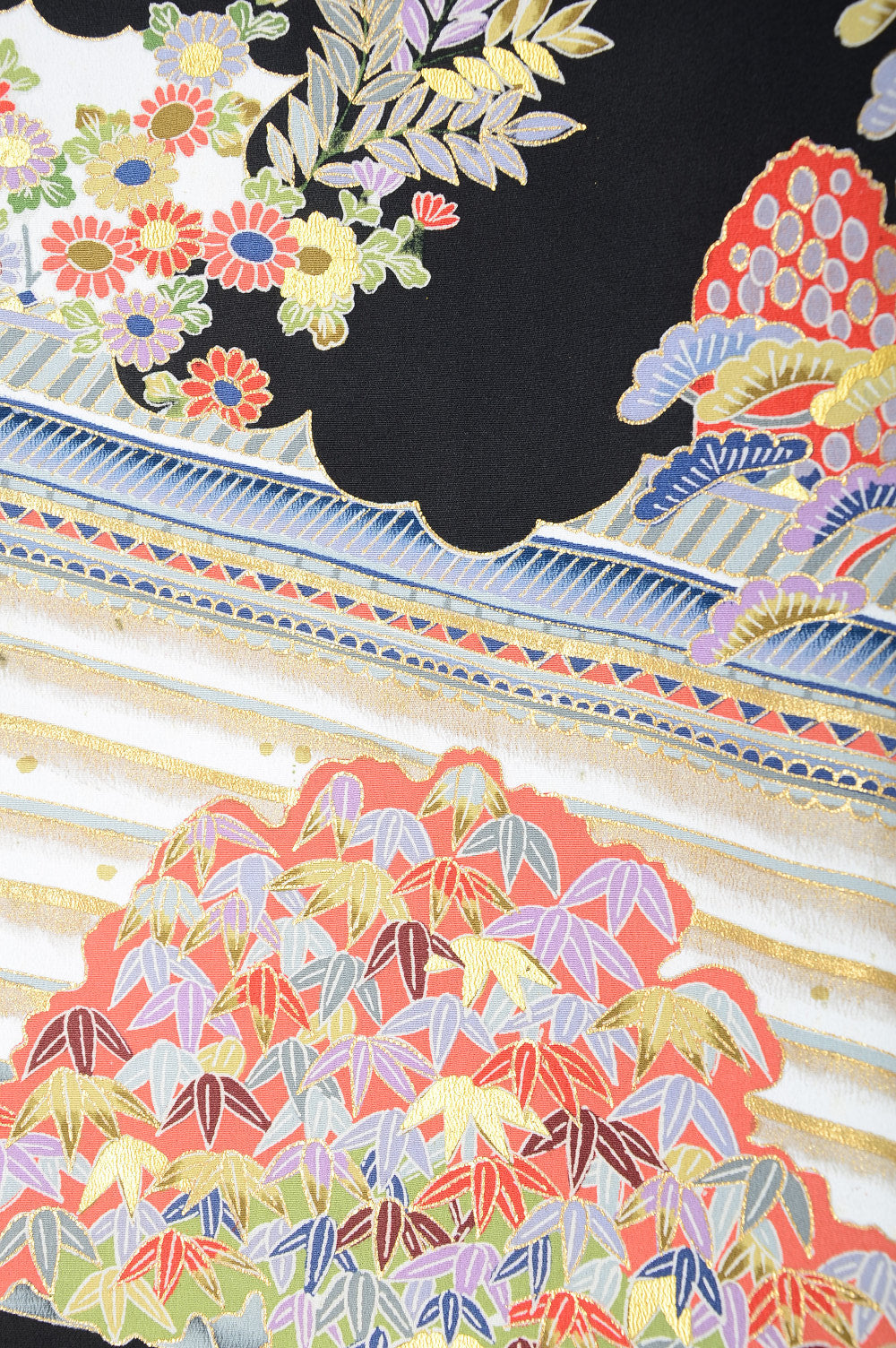 Japanese kimono 6 items set / BK#512