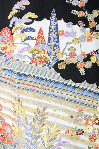 Japanese kimono 6 items set / BK#512