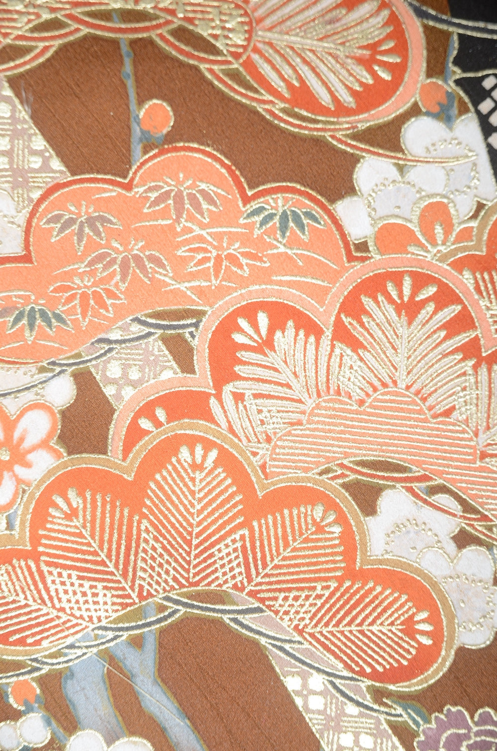 Long-sleeved kimono 6 items set / Furisode / FK#1-681