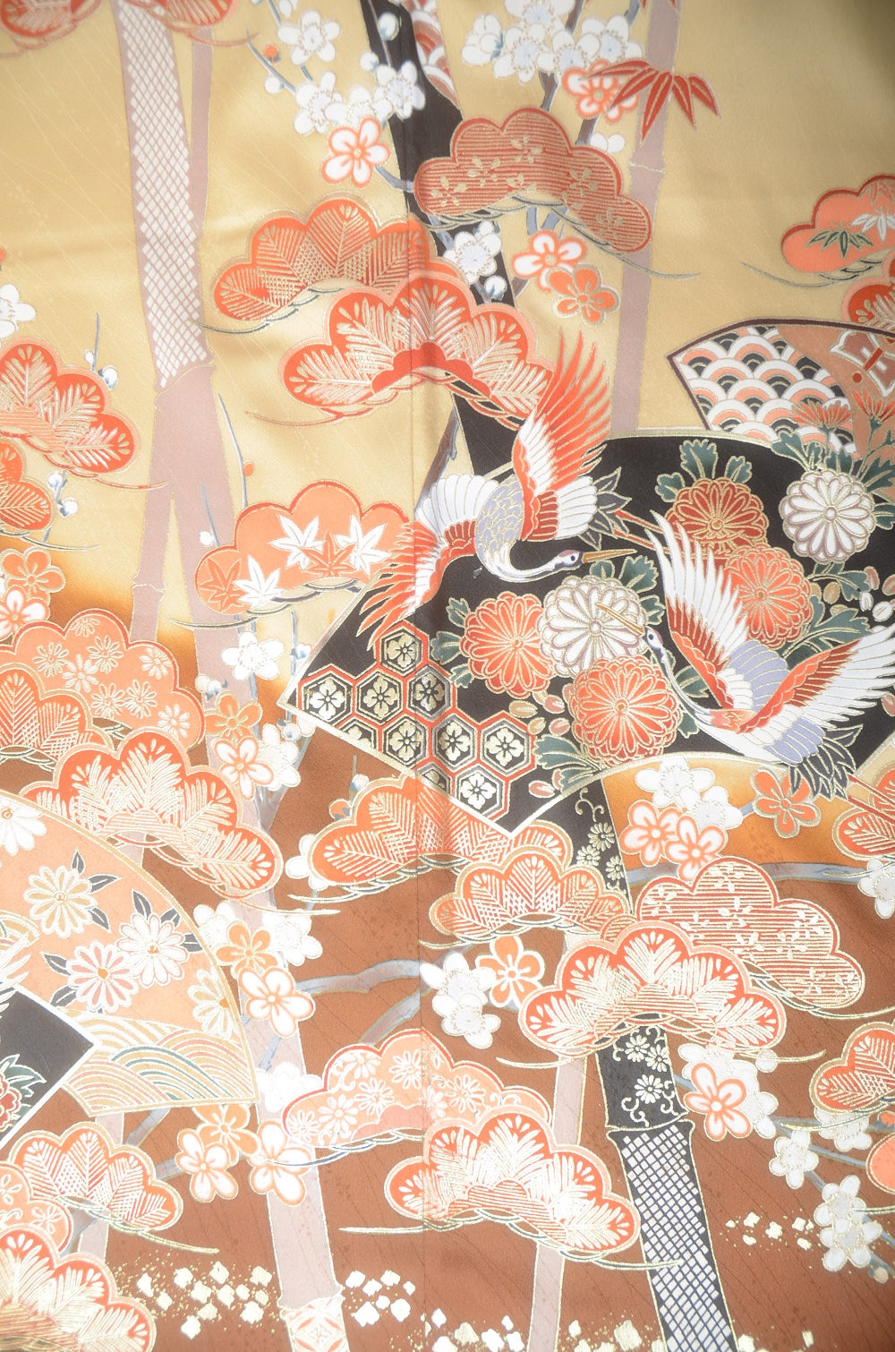 Long-sleeved kimono 6 items set / Furisode / FK#1-681