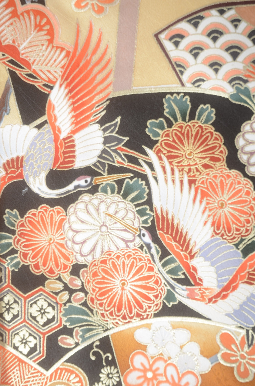 Long-sleeved kimono 6 items set / Furisode / FK#1-681